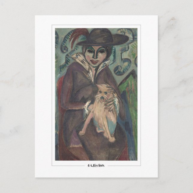 Ernst Ludwig Kirchner #3-2 - Fine Art Postcard Postkarte (Vorderseite)
