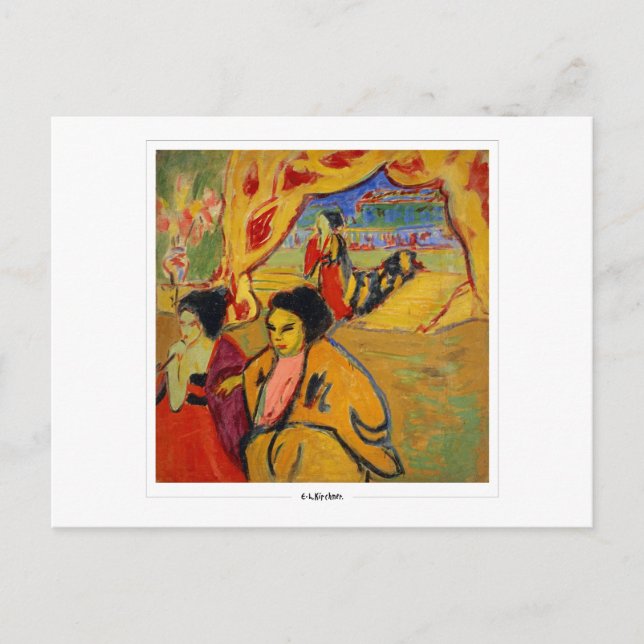 Ernst Ludwig Kirchner #421 - Fine Art Postcard Postkarte (Vorderseite)