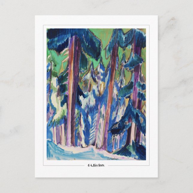Ernst Ludwig Kirchner #426-2 - Fine Art Postcard Postkarte (Vorderseite)