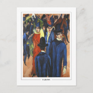 Ernst Ludwig Kirchner #436-2 - Fine Art Postcard Postkarte