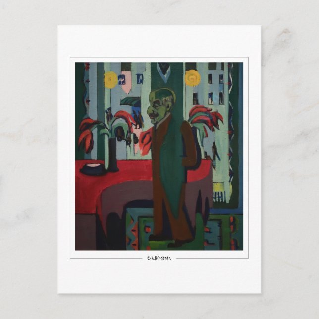 Ernst Ludwig Kirchner #470 - Fine Art Postcard Postkarte (Vorderseite)