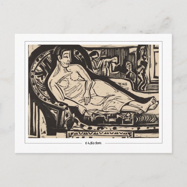 Ernst Ludwig Kirchner #481 - Fine Art Postcard Postkarte (Vorderseite)