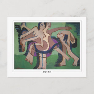 Ernst Ludwig Kirchner #537-2 - Fine Art Postcard Postkarte