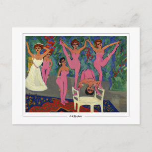 Ernst Ludwig Kirchner #549-2 - Fine Art Postcard Postkarte