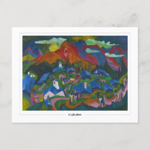 Ernst Ludwig Kirchner #571 - Fine Art Postcard Postkarte