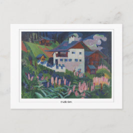 Ernst Ludwig Kirchner #597-2 - Fine Art Postcard Postkarte
