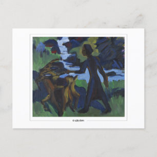 Ernst Ludwig Kirchner #650-2 - Fine Art Postcard Postkarte
