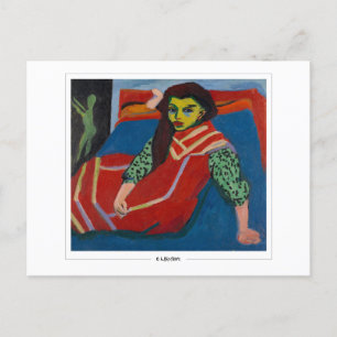 Ernst Ludwig Kirchner #7 - Fine Art Postcard Postkarte