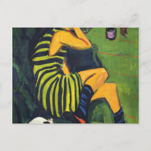 Ernst Ludwig Kirchner Artiste Marcella Postkarte
