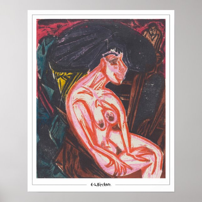 Ernst Ludwig Kirchner Zedign Art Poster #317 (Vorne)