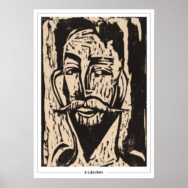 Ernst Ludwig Kirchner Zedign Art Poster #327 (Vorne)