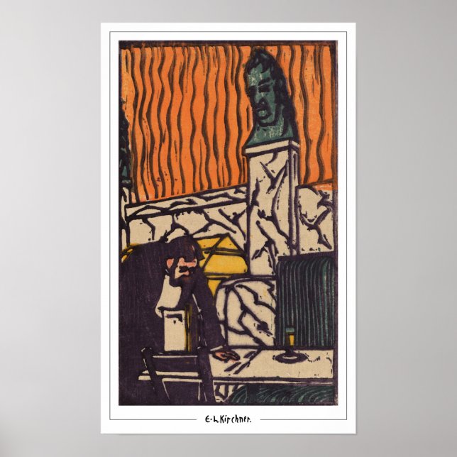 Ernst Ludwig Kirchner Zedign Art Poster #356-2 (Vorne)