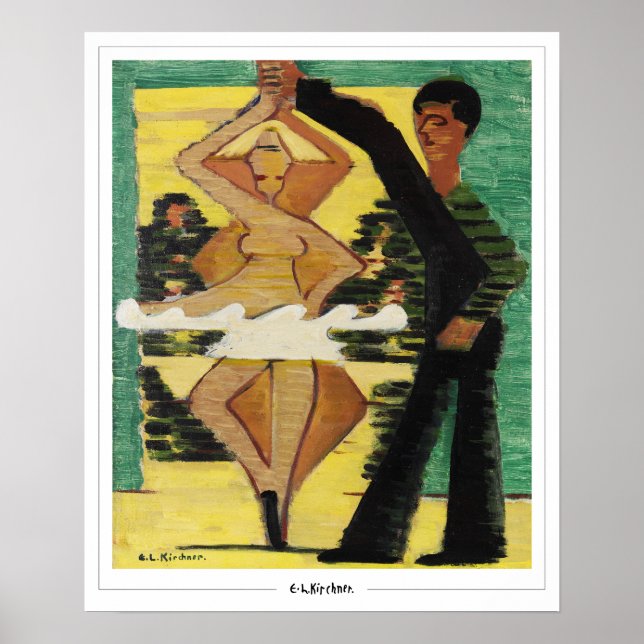 Ernst Ludwig Kirchner Zedign Art Poster #48 (Vorne)