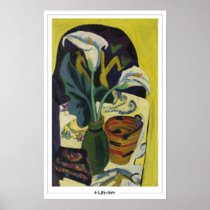 Ernst Ludwig Kirchner Zedign Art Poster #505-2