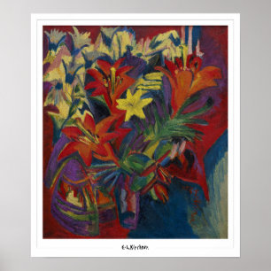 Ernst Ludwig Kirchner Zedign Kunstposter #41 Poster