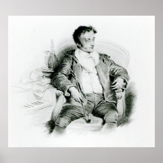 Ernst Theodor Amadeus Hoffmann Poster (Vorne)