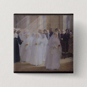 Ernste Kommunion Button