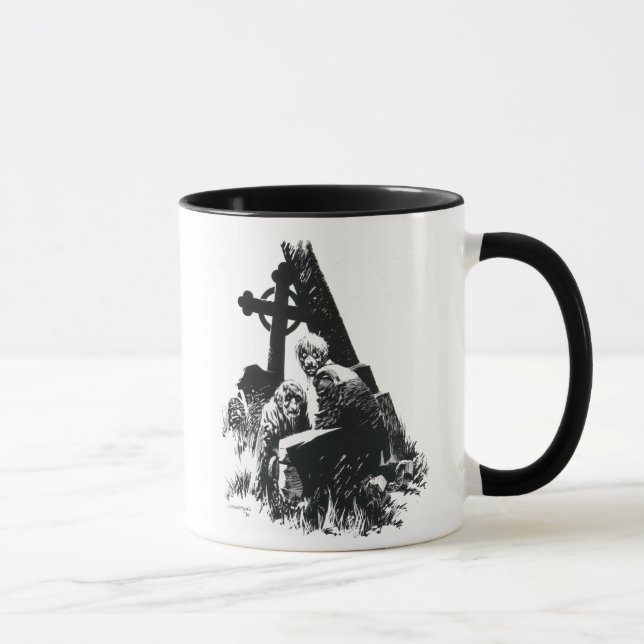 Ernste Räuber-Tassen Tasse (Rechts)