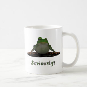 Ernster Frosch Tasse