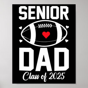 Ernster Vater 2025 Football Daddy Cl Von 2025 Absc Poster