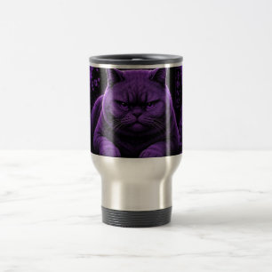 Ernsthaft Katze Reisebecher
