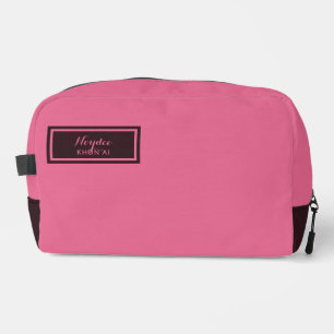 Ernsthaft Klassisch Minimal Einfach Rosa Waschbeutel