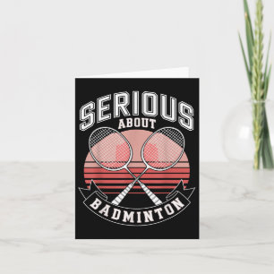 Ernsthaft über Badminton Karte