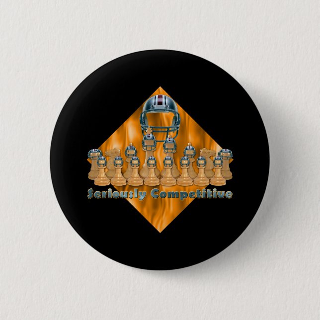 Ernsthaft wettbewerbsfähig button (Vorderseite)