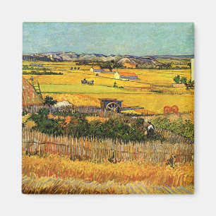 Ernte am La Crau - Van Gogh Magnet