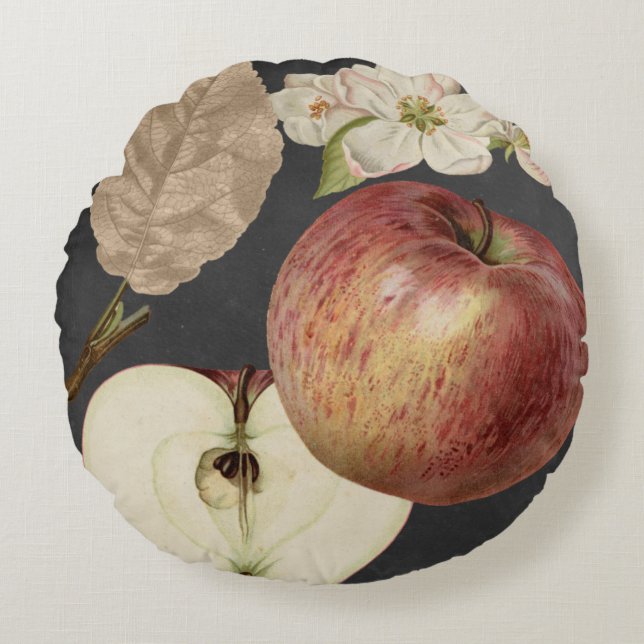 Ernte am Mitternacht II Rundes Kissen (Vorderseite)