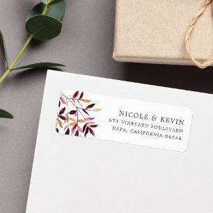 Ernte   Aquarellfolien-Rücksendeadresse