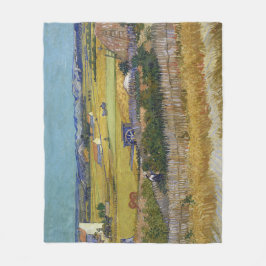 Ernte bei La Crau Vincent Van Gogh Fleecedecke