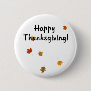 Ernte-Blätter Button