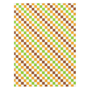 Ernte-Diagonal-Kontrollbrettmuster Tischdecke