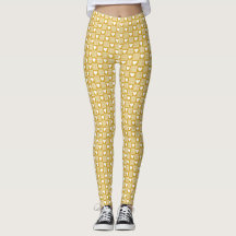 Ernte Gold Gingham Herz Patch Plaid