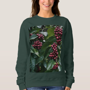 **"Ernte im Blut: Kaffeebohnen auf dem Baum"** Sweatshirt