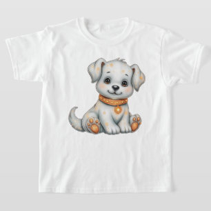 Ernte im Herbst Süßer Welpe T-Shirt
