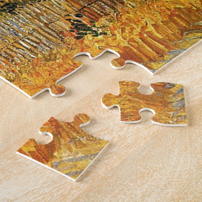 Ernte in La Crau, mit Montmajour.. Puzzle (Seite)