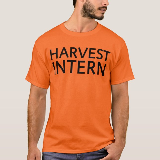 Ernte-Interniert-T-Shirt T-Shirt (Vorderseite)