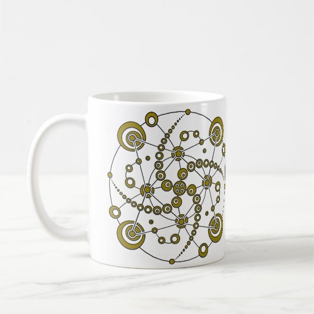 Ernte-Kreise Kaffeetasse (Links)