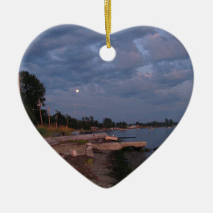 Ernte-Mond Keramikornament