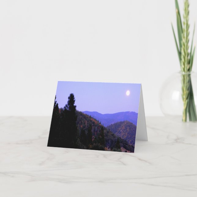 Ernte Moon...... Karte (Vorderseite)