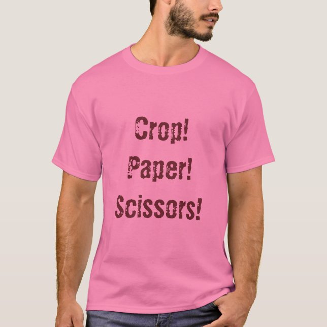 Ernte! Papier! Scheren! T-Shirt (Vorderseite)