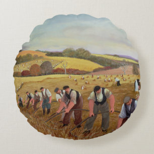 Ernte Rundes Kissen