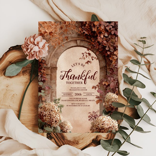 Ernte Weingarten Erntedank Abendessen Einladung (Von Creator hochgeladen)