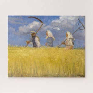 Erntearbeiter Anna Ancher Puzzle