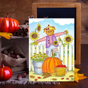 Erntebär-Happy Fall Y'All Card
