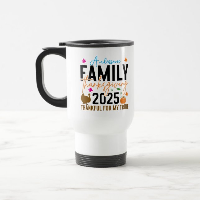 Erntedank 2025 | Editable Türkei Reisebecher (Links)