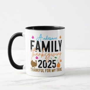 Erntedank 2025 Editable Türkei Tasse