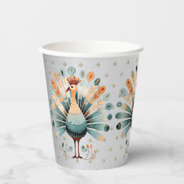 Erntedank Abendessen Farbenfroh Türkei Goldene Ste Pappbecher